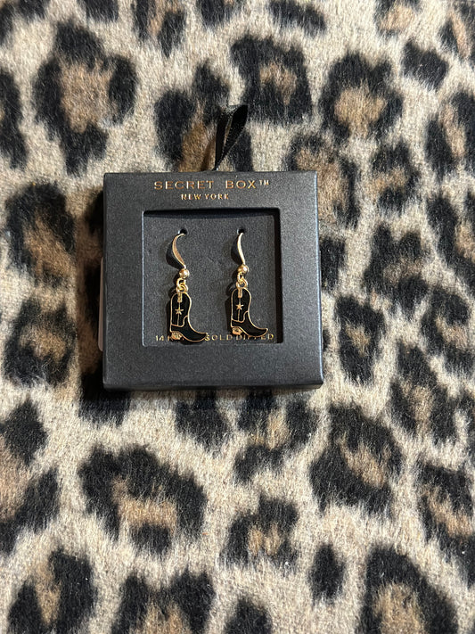 Boot Earrings